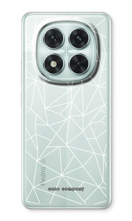 Geometric lines white