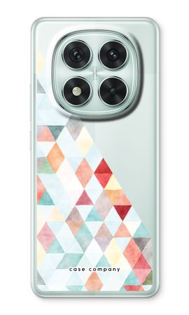 Coloured triangles pastel