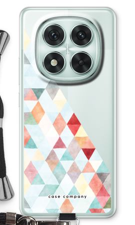 Coloured triangles pastel