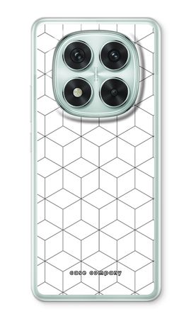 Cubes black and white