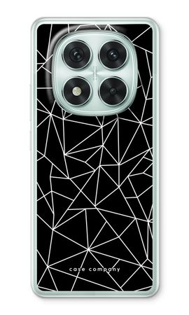 Geometric lines white