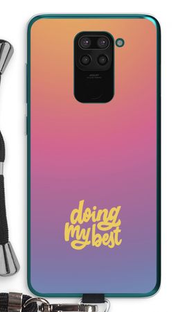Doing my best