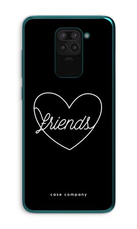 Friends heart black