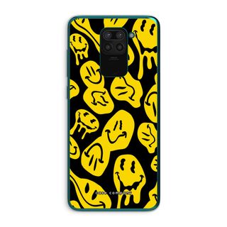 Smeltende smiley - Geel