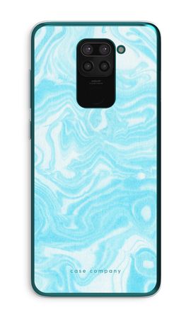 Water paint blue