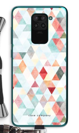 Coloured triangles pastel