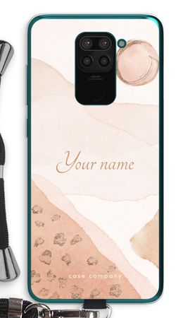 Gold Lines Namecase - Blush