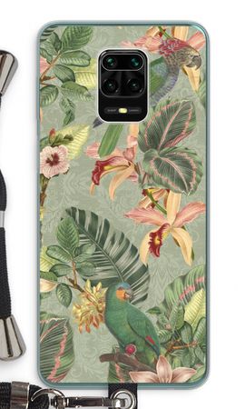 Tropical jungle parrot