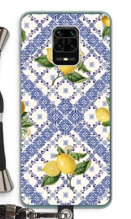 Blue tiles and lemons