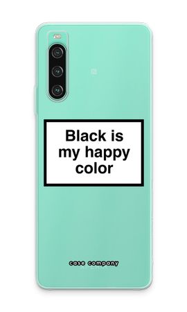 Black is my happy color