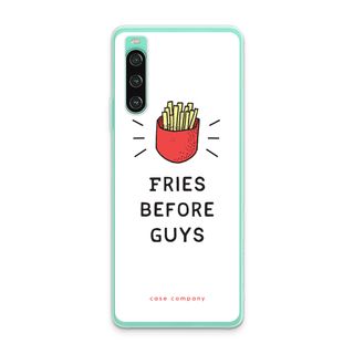 Fries before guys