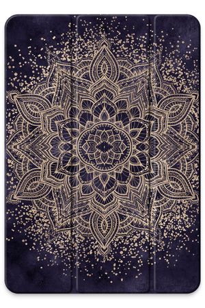 Goldenes Boho-Mandala