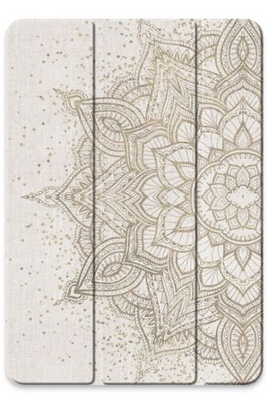 Goldenes Boho-Mandala