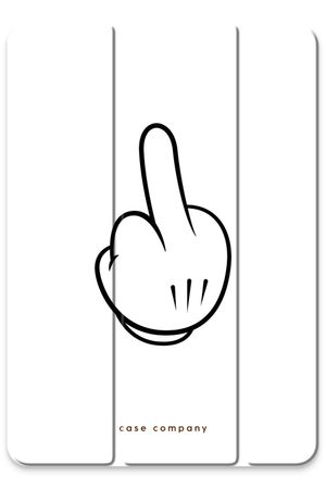 Middle finger white