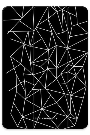 Geometric lines white