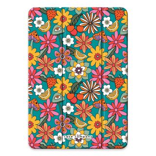 Retro Flowers N°2 - Blue