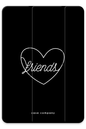 friends corazón negro