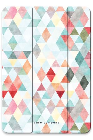 Coloured triangles pastel