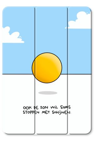 Stoppen met schijnen