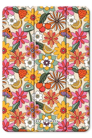 Retro Flowers N°2 - Yellow