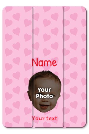 Cara personalizada - Corazones N°2