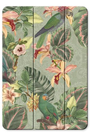 Tropical jungle parrot