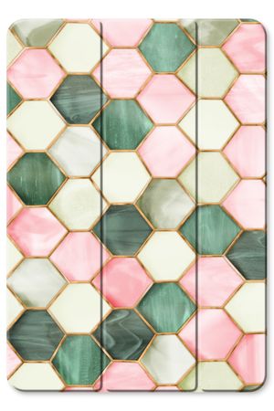 Hexagons in stained glass