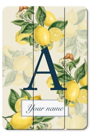 Monogram Lemons, Oranges of Peaches