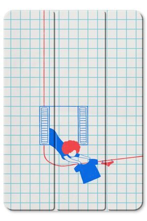 Checkered paper N°1