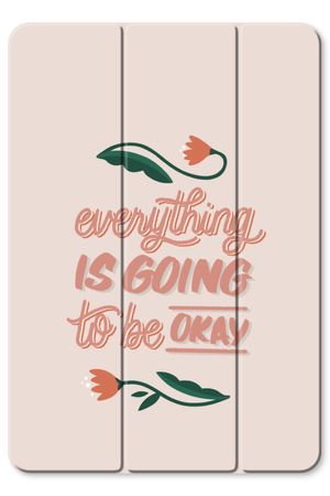 Optimistic flower girl