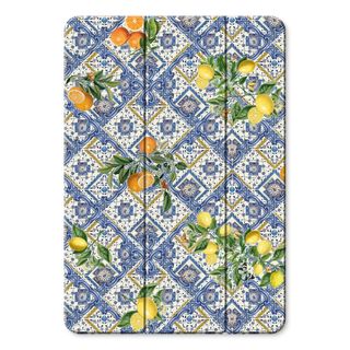 Blauwe tegels, citroenen en appelsienen - klein