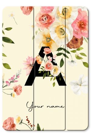 Flirty Flowers Monogram