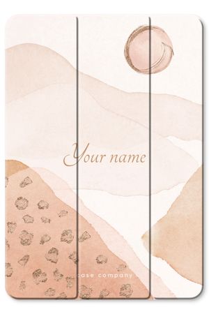 Gold Spots Namecase - Blush