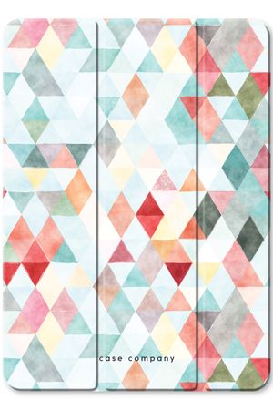 Coloured triangles pastel