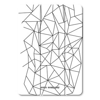 Geometric lines black