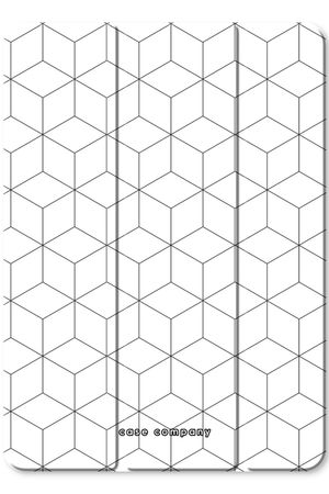 Cubes black and white