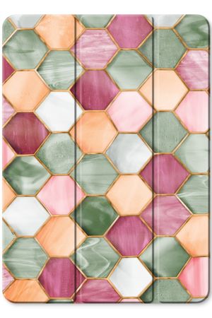 Hexagons in stained glass