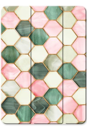 Hexagons in stained glass