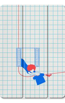 Checkered paper N°1