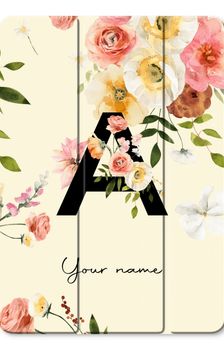 Flirty Flowers Monogram