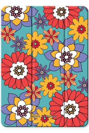 Retro Flowers - Blue