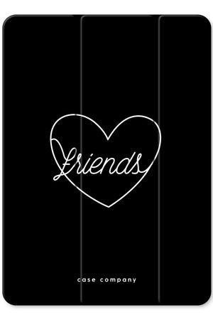 Friends heart black