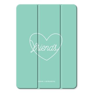 Friends heart pastel