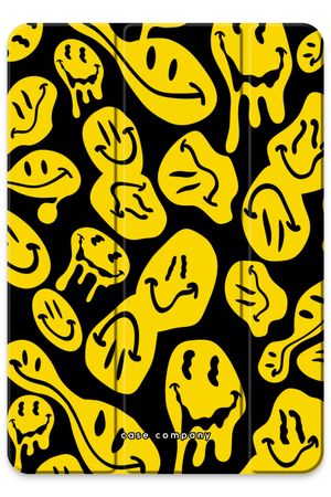 Smältande smiley - Gul