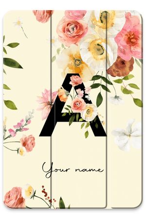 Flirty Flowers Monogram