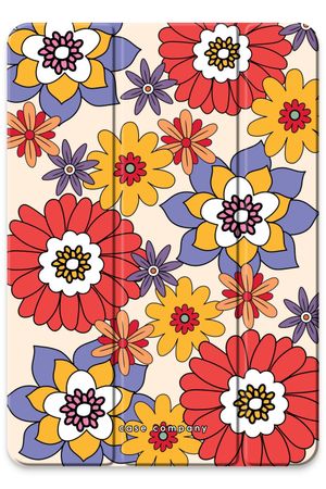 Flores retro - Amarillo