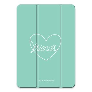 Friends heart pastel