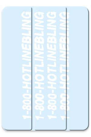 Hotline bling blue