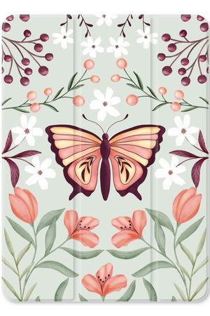 Butterfly in a floral world