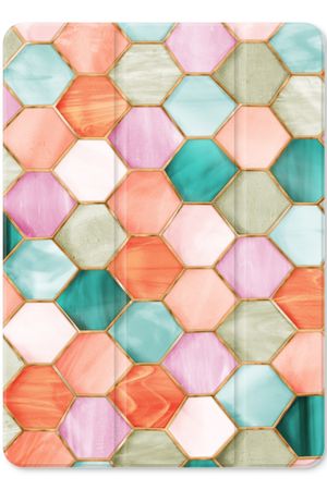 Hexagons in stained glass